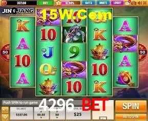 Jackpots e promoções na 4296 Bet